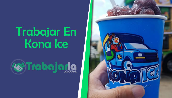 Trabajar en Kona Ice
